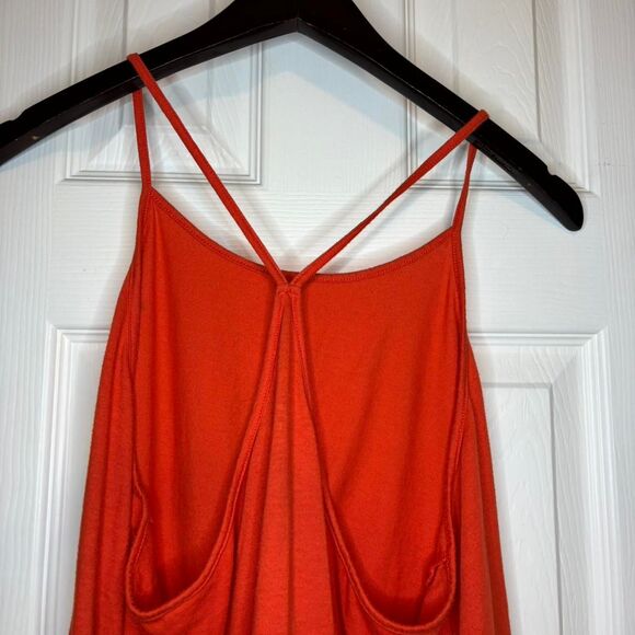 Old Navy XL Strappy Tank Top Coral Basic Y2K Layering Summer Casual Core - Picture 5 of 5